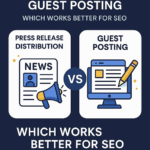 Press Release Distribution vs Guest Posting Which Works Better for SEO