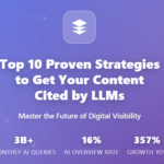 Top 10 Proven Strategies to Get Your Content Cited by LLMs