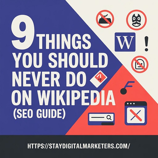 9 Things You Should NEVER Do on Wikipedia (SEO Guide)