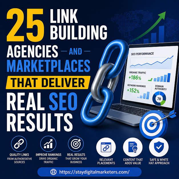 25 Link Building Agencies and marketplaces That Deliver Real SEO Results
