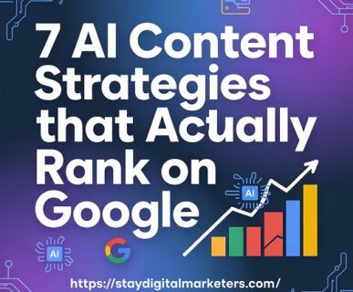7 AI Content Strategies That Actually Rank on Google