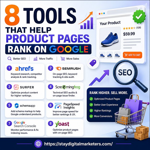 8 Tools That Help Product Pages Rank on Google