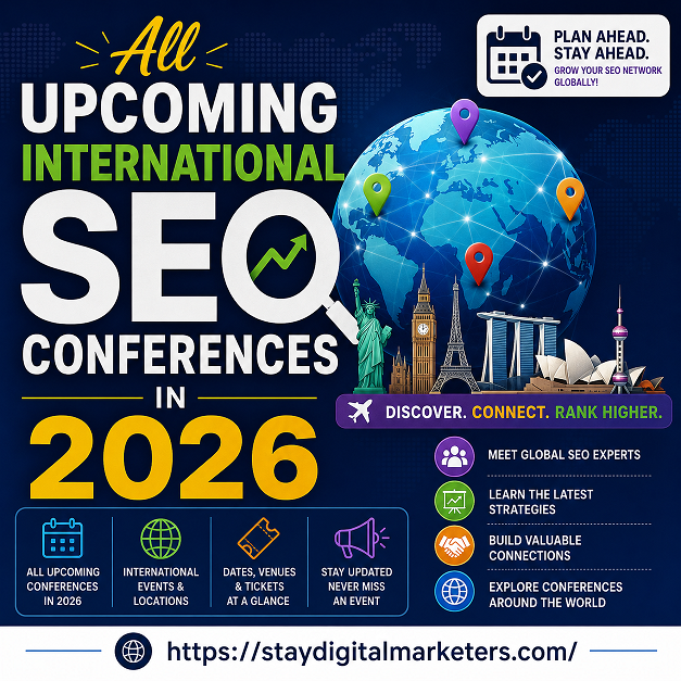 All Upcoming International SEO Conferences in 2026