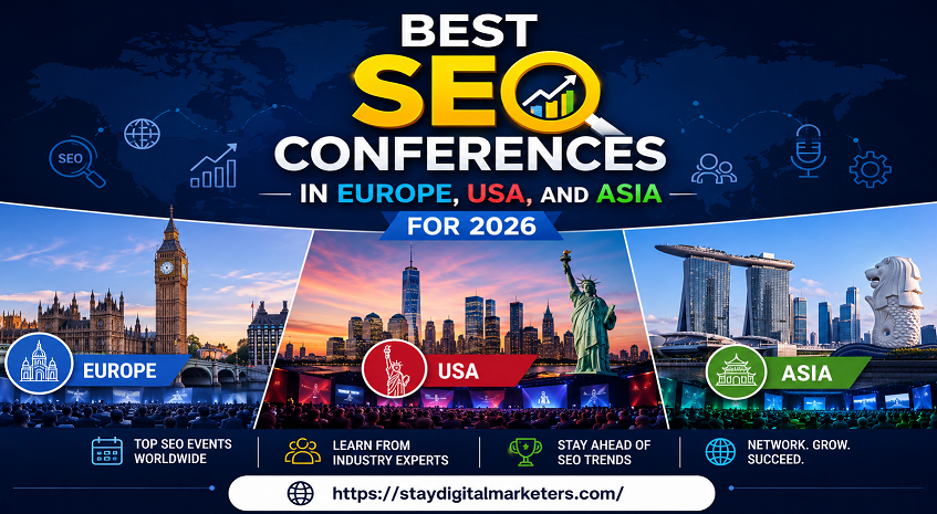 Best SEO Conferences in Europe, USA, and Asia for 2026