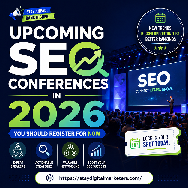 Upcoming SEO Conferences in 2026 You Should Register for Now
