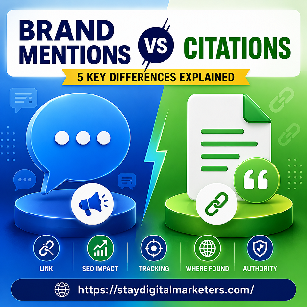 Brand Mentions vs Citations 5 Key Differences Explained