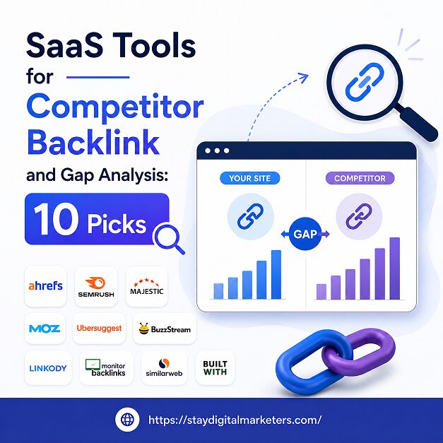 SaaS Tools for Competitor Backlink and Gap Analysis: 10 Picks