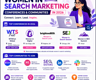 Women in Search Marketing Conferences and Communities in 2026