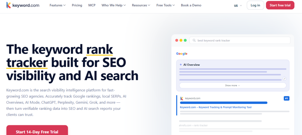 Keyword.com: AI Citation Tracking and Brand Visibility in Generative Search