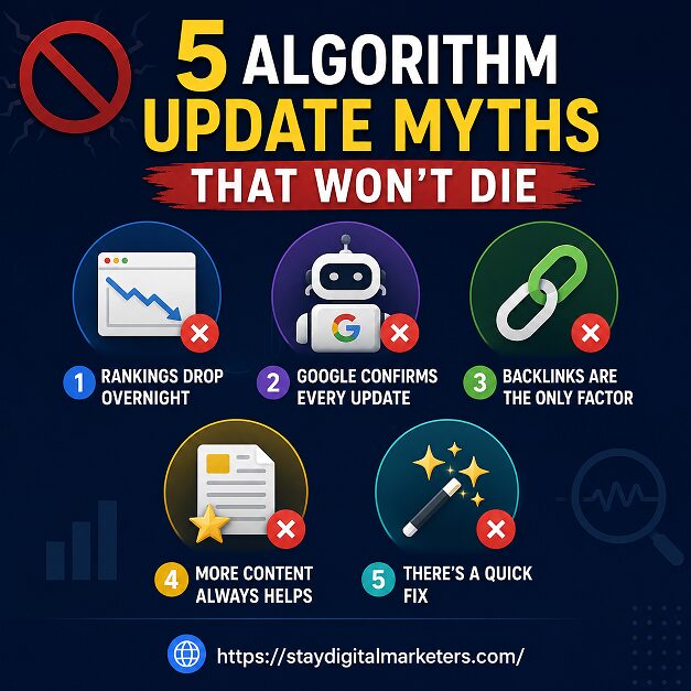 5 Algorithm Update Myths That Won't Die