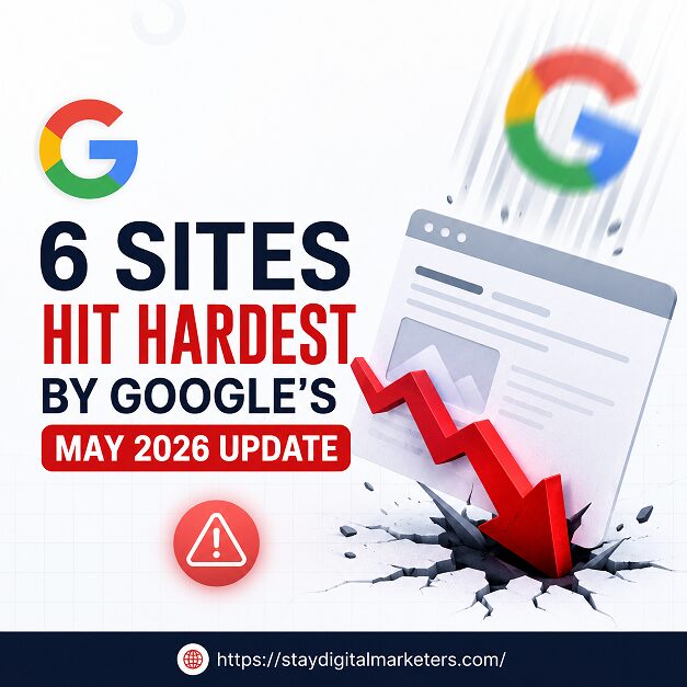 6 Sites Hit Hardest by Google's May 2026 Update
