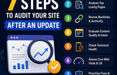 7 Steps to Audit Your Site After an Update
