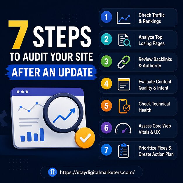 7 Steps to Audit Your Site After an Update