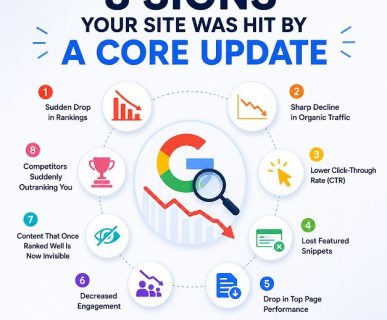 8 Signs Your Site Was Hit by a Core Update