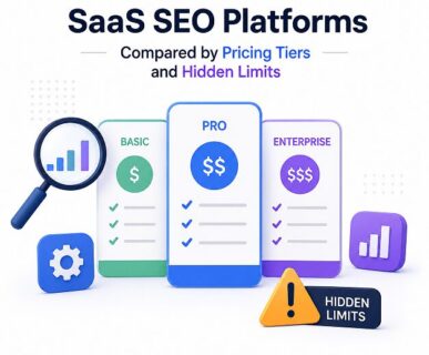 SaaS SEO Platforms Compared by Pricing Tiers and Hidden Limits
