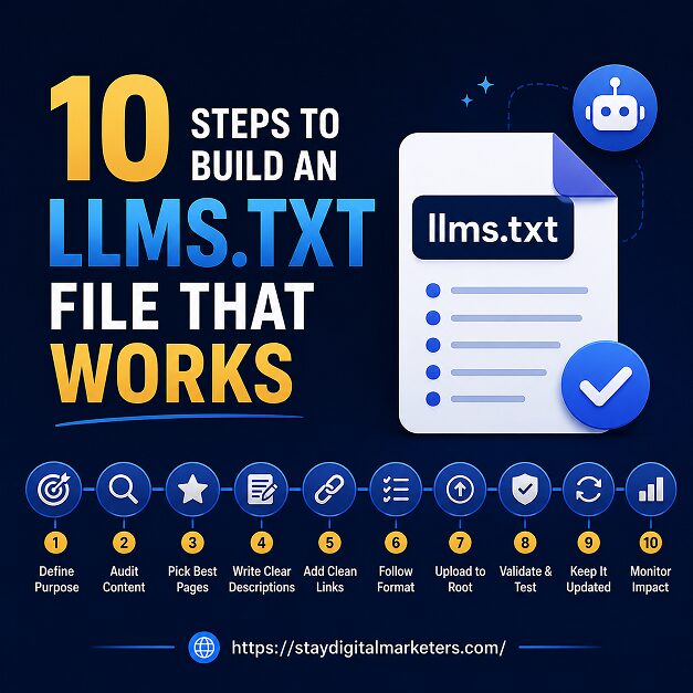 10 Steps to Build an llms.txt File That Works