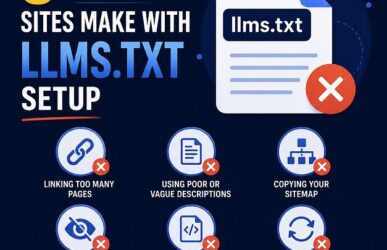 6 Mistakes Sites Make With llms.txt Setup