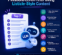 7 Reasons LLMs Prefer Citing Listicle-Style Content