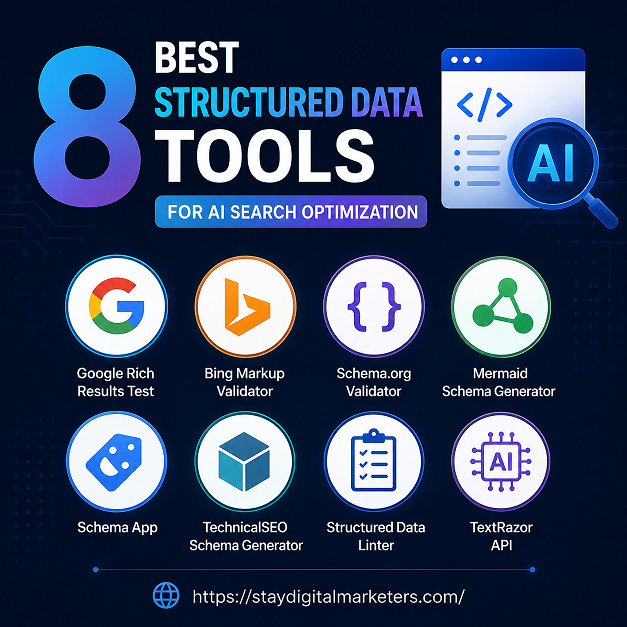 8 Best Structured Data Tools for AI Search Optimization