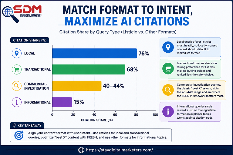 The FRESH Framework: What Makes a Listicle Citable in 2026