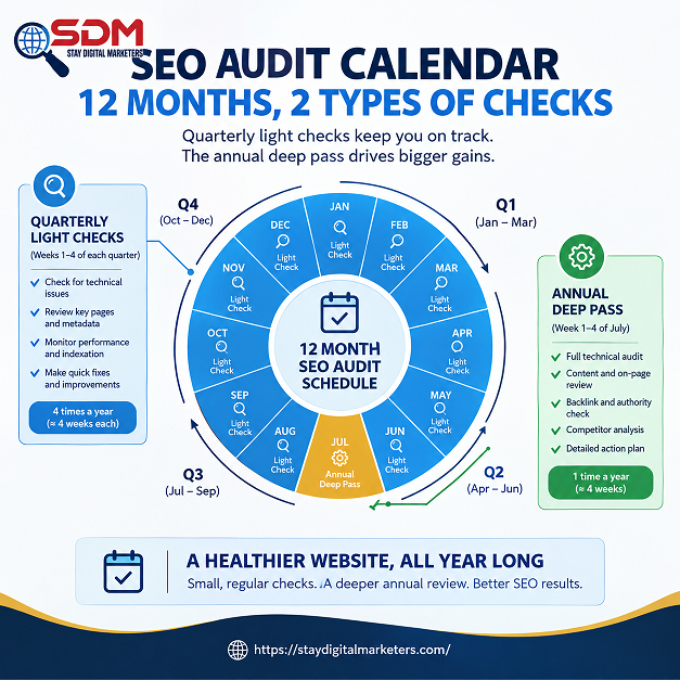 A Sample Annual Update Calendar