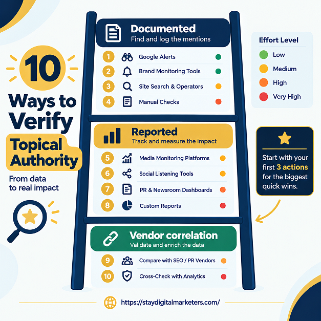 How Do the 10 Ways Compare Topical Authority