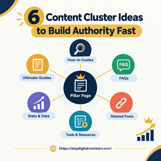 6 Content Cluster Ideas to Build Authority Fast