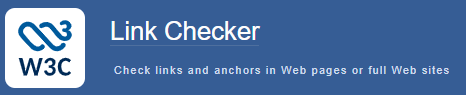 W3C Link Checker